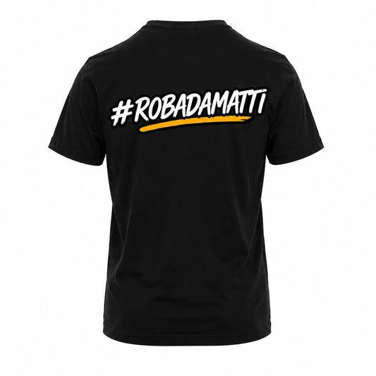 Maglietta Nera - Roba da Matti