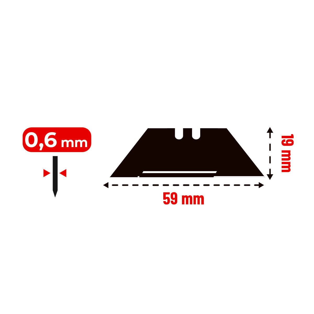 Lame di ricambio per CUTTER UTILITY