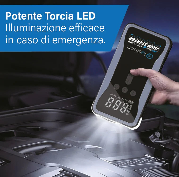 Avviatore di emergenza per auto