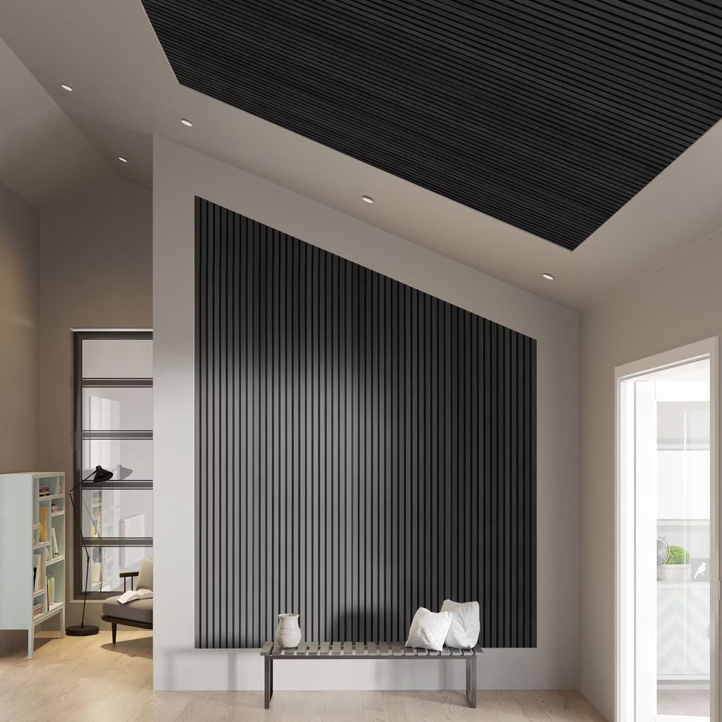 PANNELLO DECORATIVO ACUSTICO 240x60x2,2cm