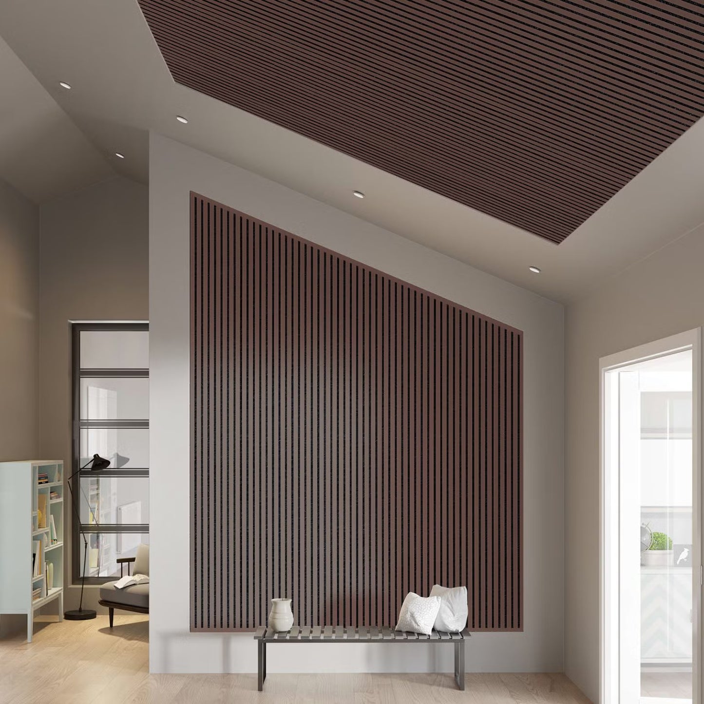 PANNELLO DECORATIVO ACUSTICO 240x60x2,2cm
