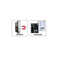 Distanziometro metro laser Metrica Flash DOUBLE 60+60 ALU