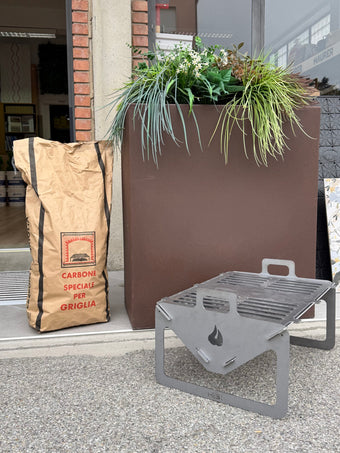 compare product Barbecue valigetta in acciaio