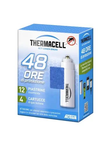 Ricarica 48 Ore per dispositivi Thermacell per la protezione dalle zanzare