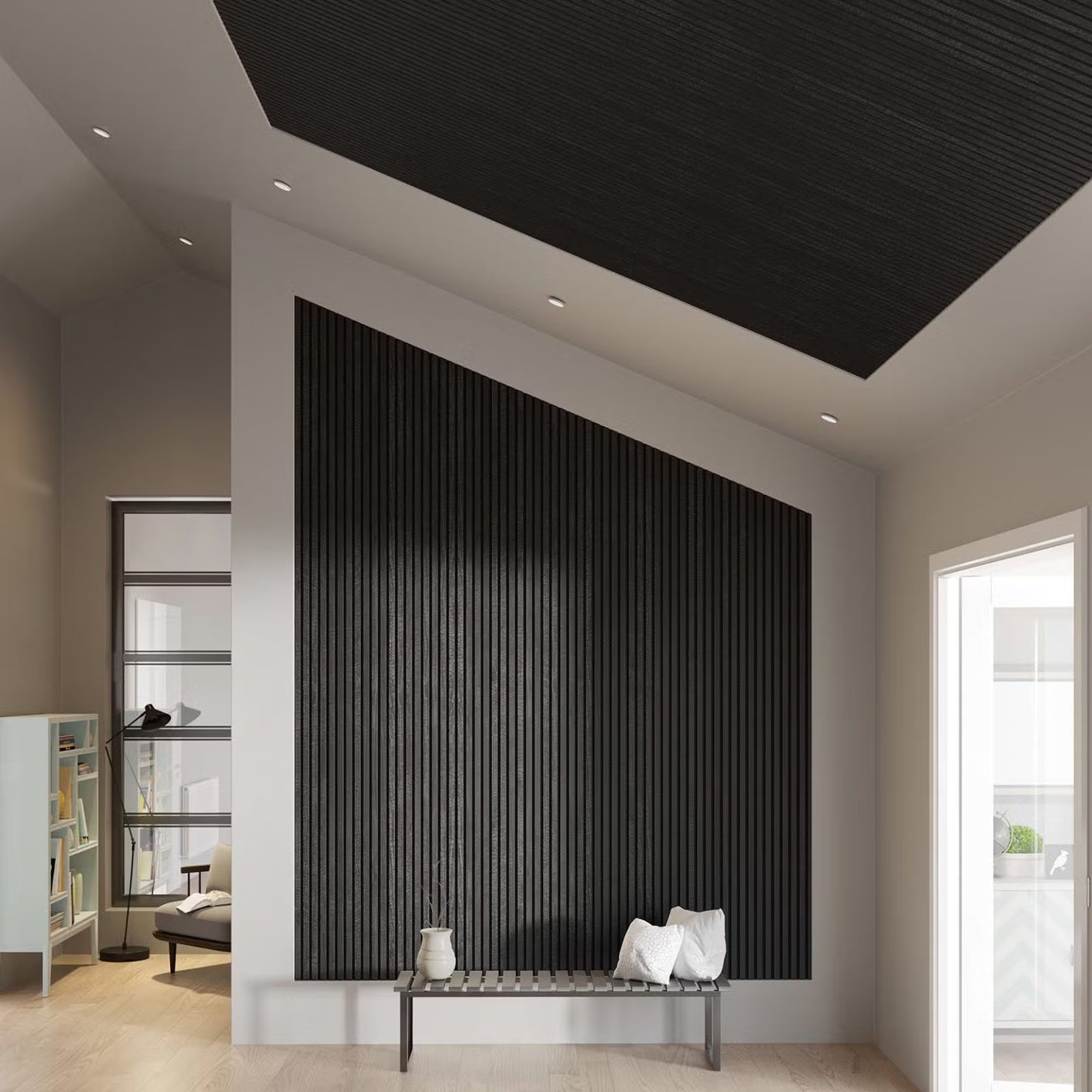 PANNELLO DECORATIVO ACUSTICO 240x60x2,2cm