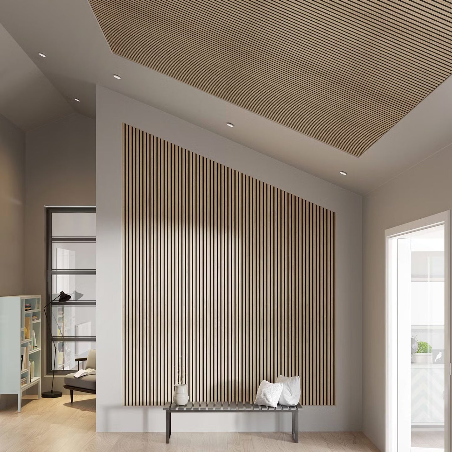 PANNELLO DECORATIVO ACUSTICO 240x60x2,2cm