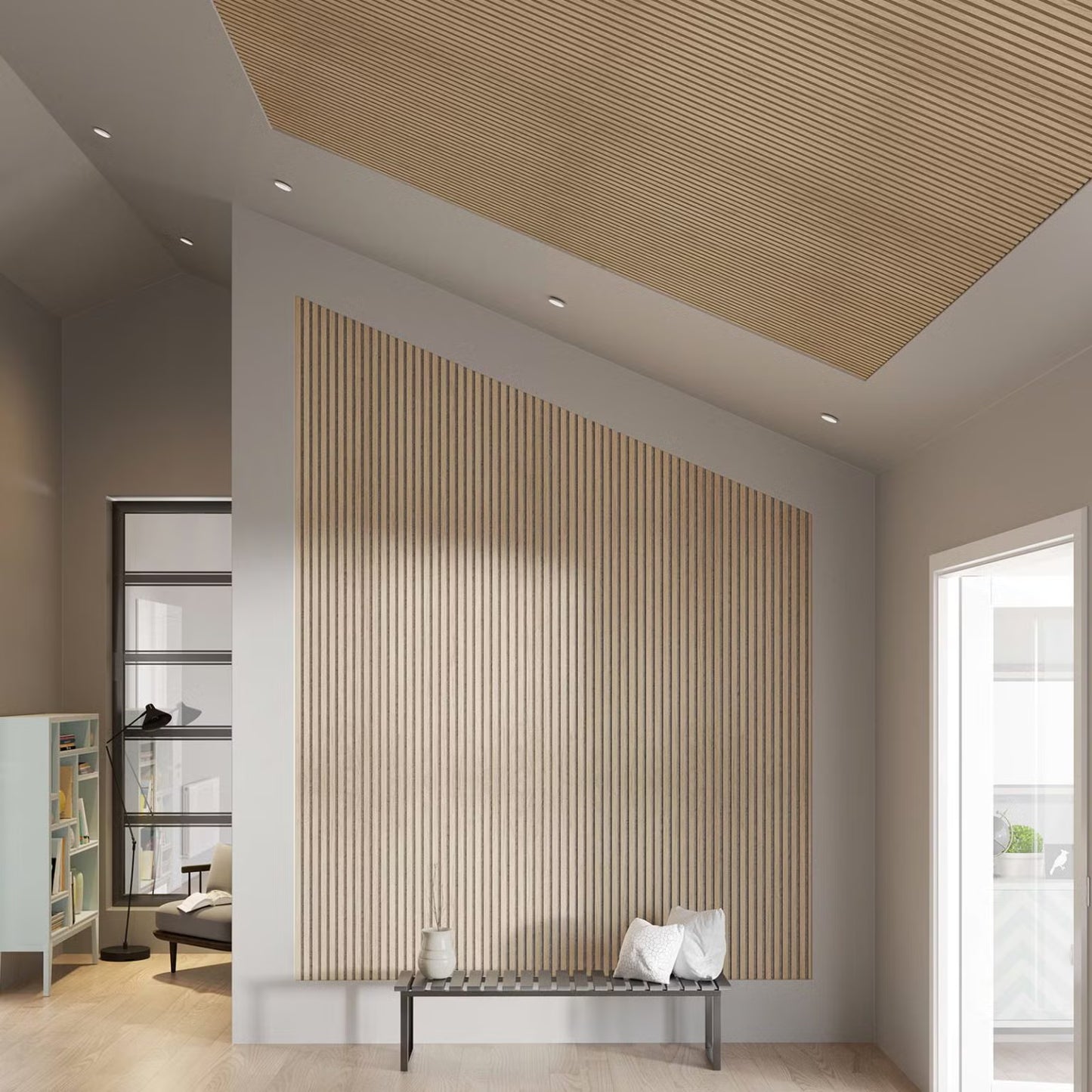 PANNELLO DECORATIVO ACUSTICO 240x60x2,2cm