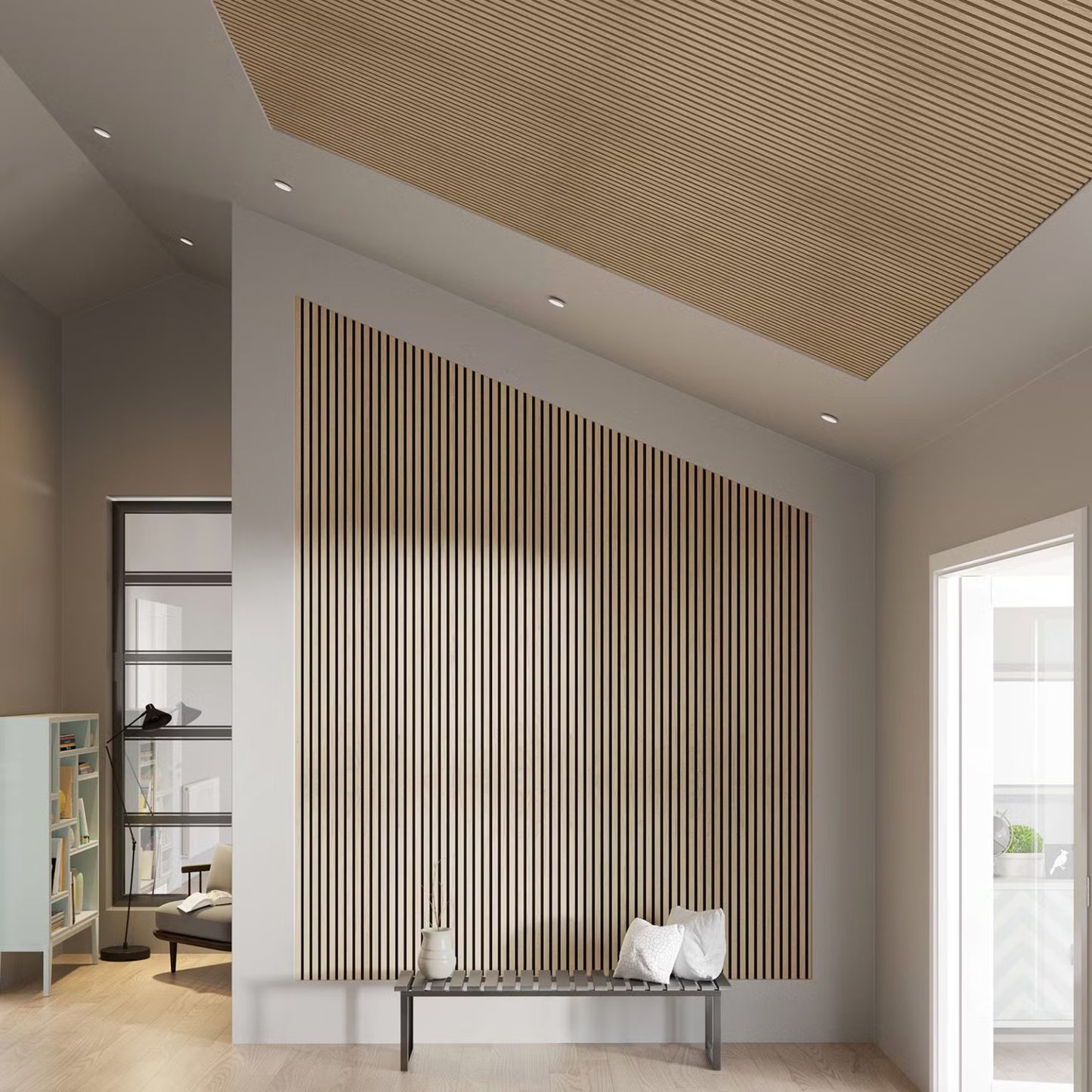 PANNELLO DECORATIVO ACUSTICO 240x60x2,2cm