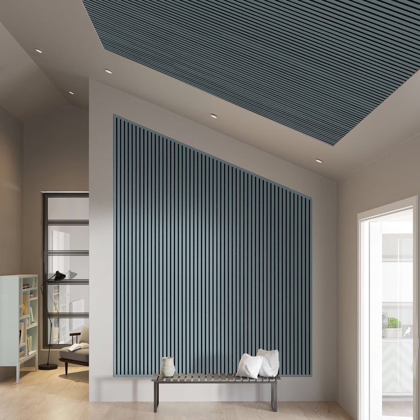 PANNELLO DECORATIVO ACUSTICO 240x60x2,2cm