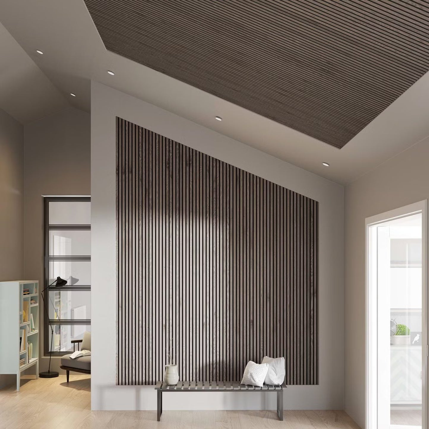 PANNELLO DECORATIVO ACUSTICO 240x60x2,2cm