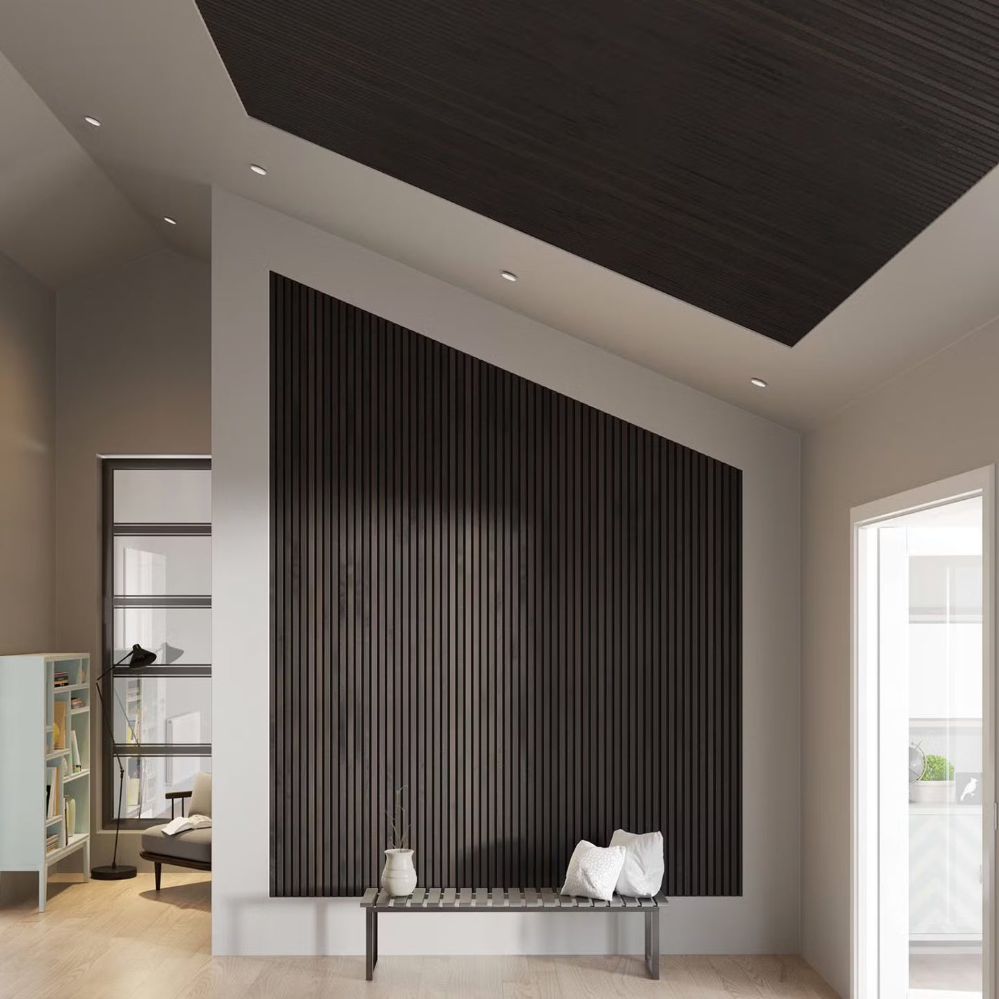 PANNELLO DECORATIVO ACUSTICO 240x60x2,2cm