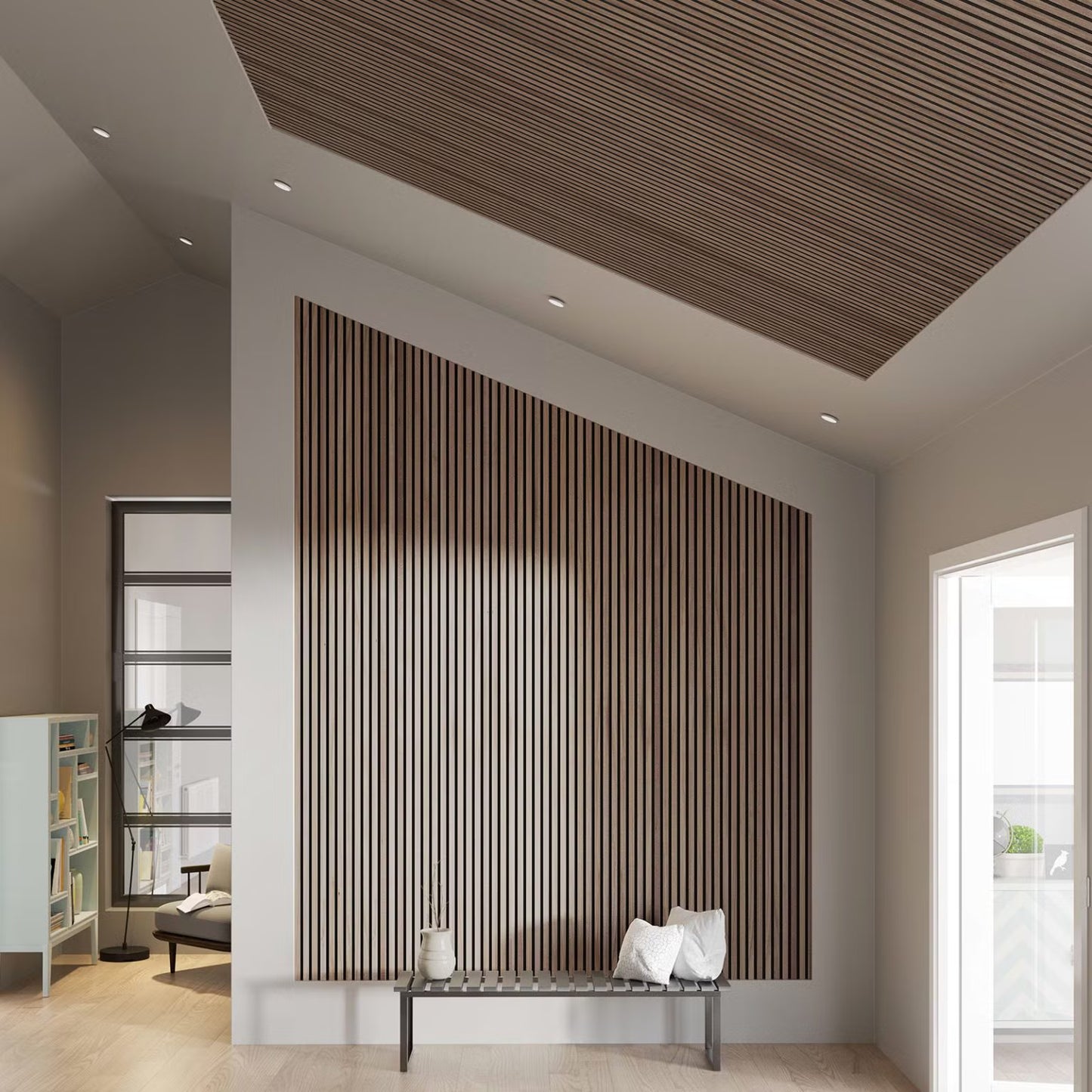 PANNELLO DECORATIVO ACUSTICO 240x60x2,2cm