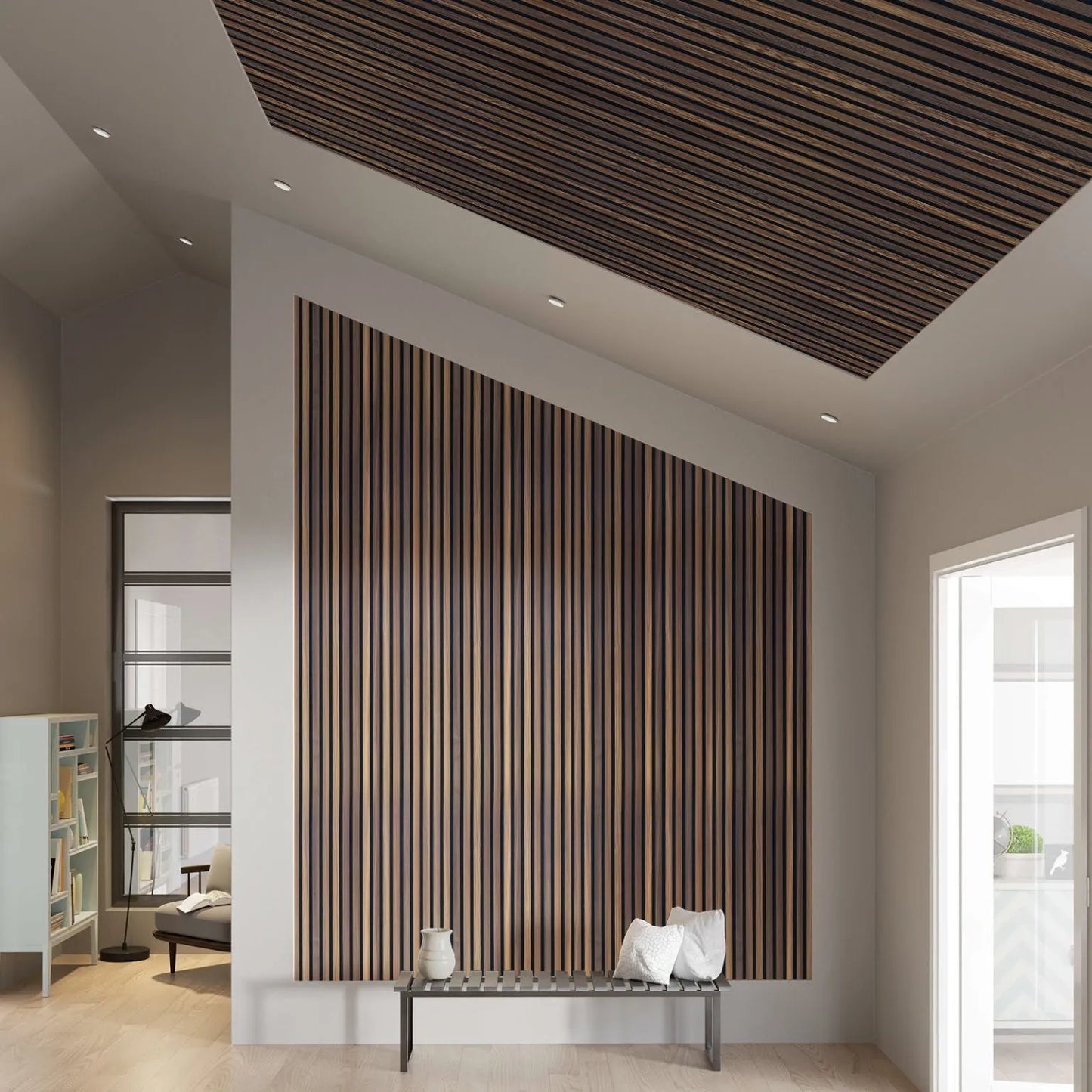 PANNELLO DECORATIVO ACUSTICO 240x60x2,2cm