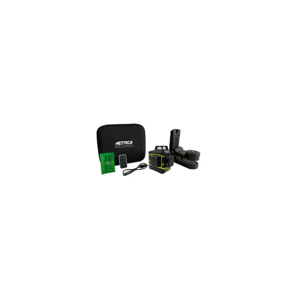 Laser Metrica 3D Action Verde - Con supporto a parete - immagine 2