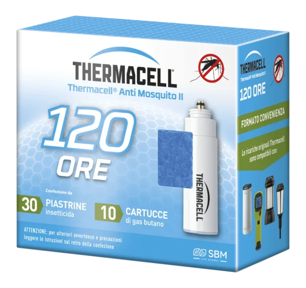Ricarica 120 Ore per dispositivi Thermacell per la protezione dalle zanzare