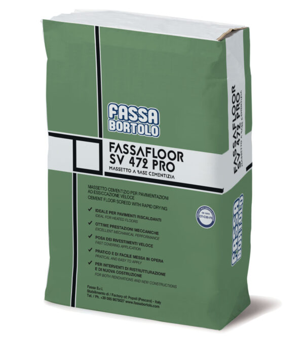 SV 472 PRO massetto cementizio