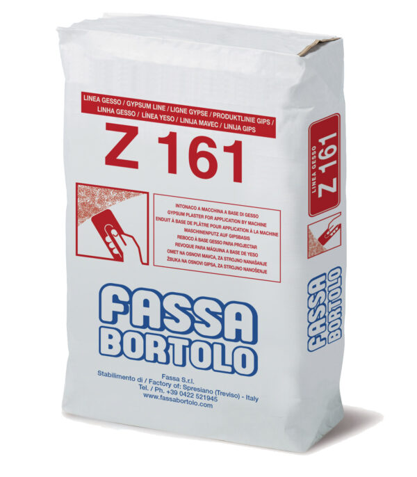 Z 161 Intonaco di fondo a base di gesso e perlite per interni