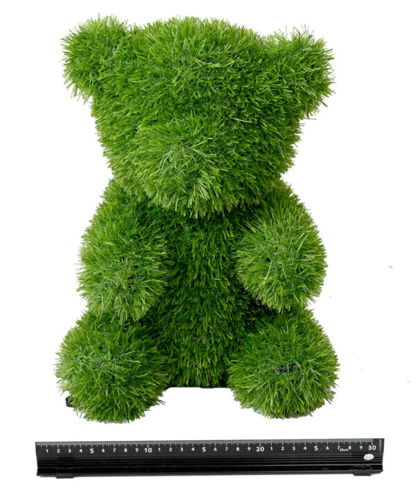 Orso Seduto in erba sintetica - immagine 3
