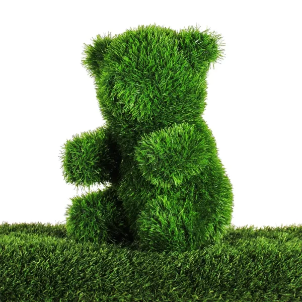 Orso Seduto in erba sintetica - immagine 2