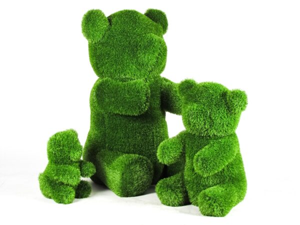 Orso Seduto in erba sintetica