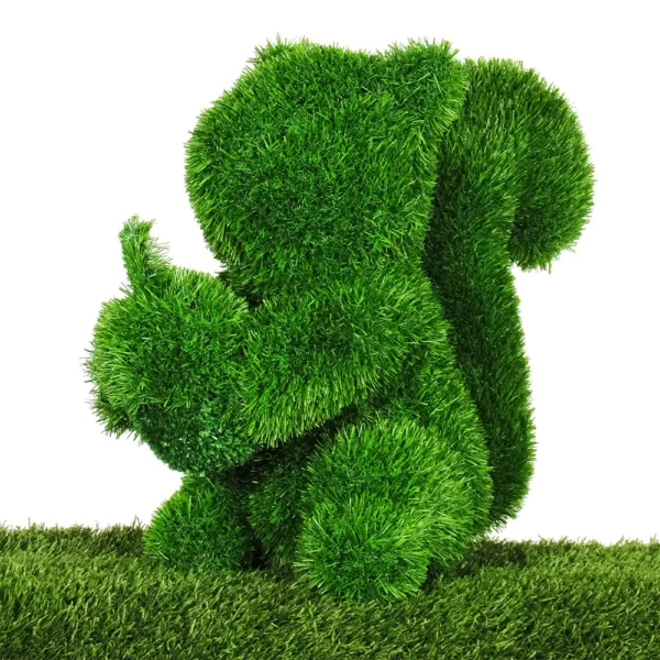 Scoiattolo in erba sintetica - immagine 2