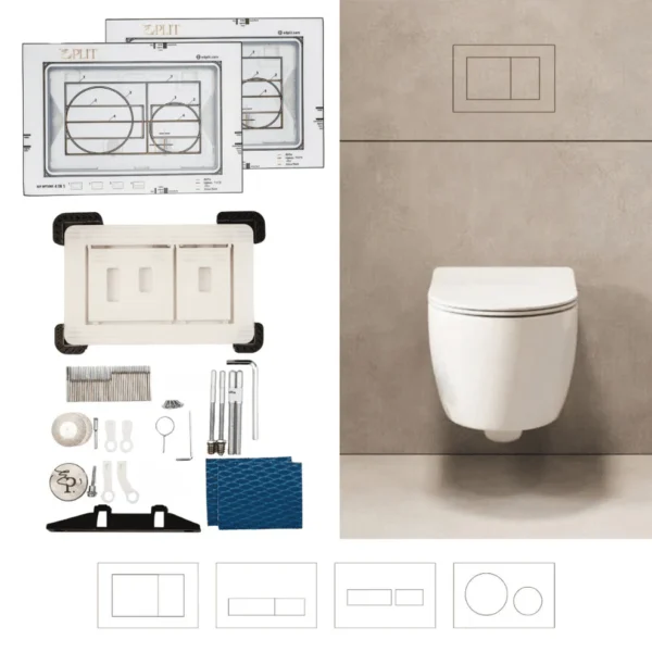 Pulsante di scarico nascosto EDPLIT M1 - immagine 17